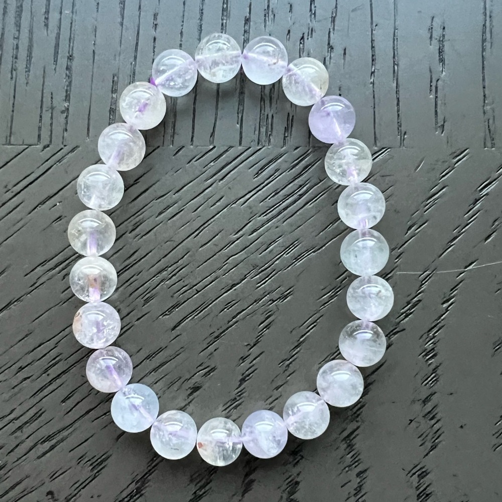 Herkimer diamond bracelet 8mm
